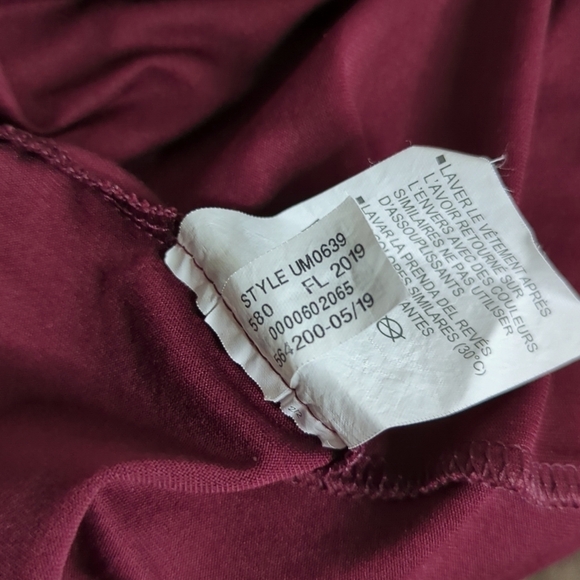 Adidas Boston College Maroon Long Sleeve Top Size 2XL - Picture 9 of 10